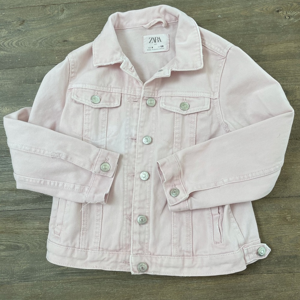 Girls Zara Denim Jean Jacket